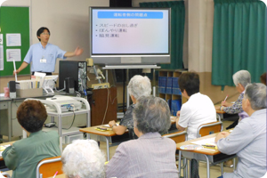 高齢者いたわり交通安全教室